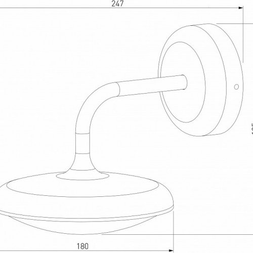 Светильник на штанге Elektrostandard Portal a063025