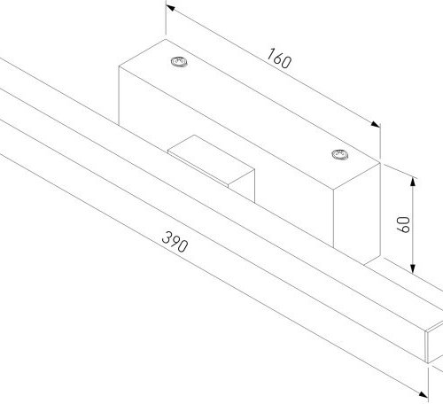 Подсветка для картин Rino 40121/LED черный