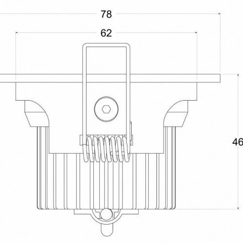 Встраиваемый светильник Deko-Light COB-68-350mA-2700K-round 565279