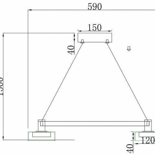 Подвесной светильник Gloze 4009/02/05P