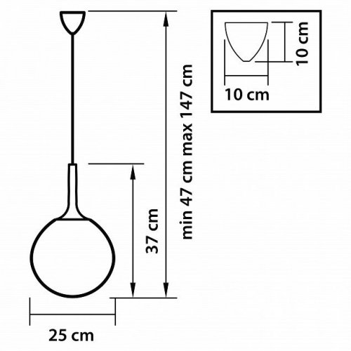 Подвесной светильник Lightstar Globo 813033