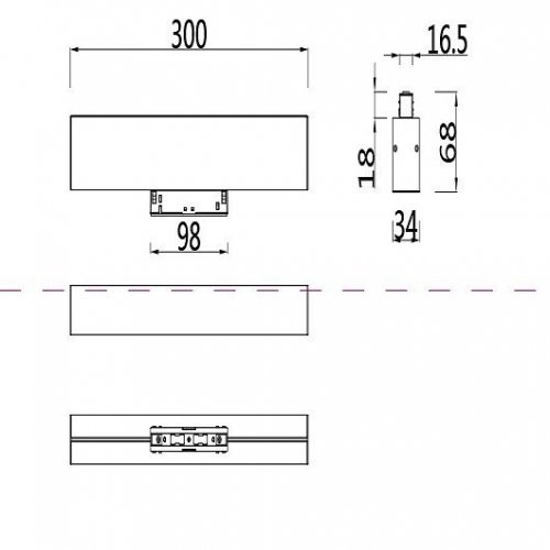 Трековый светильник Maytoni BASIS TR012-2-12W3K-W