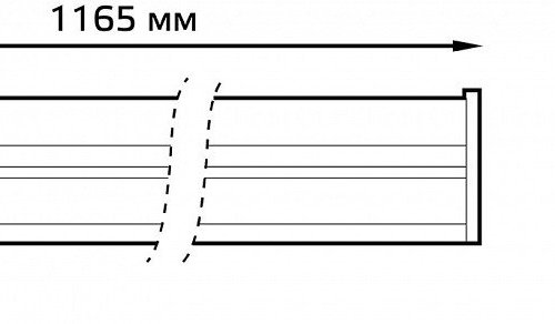 Линейный светодиодный светильник Gauss TL Elementary TL007