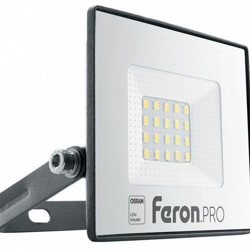 Светодиодный прожектор Feron LL-1000 20W 6400K 41538