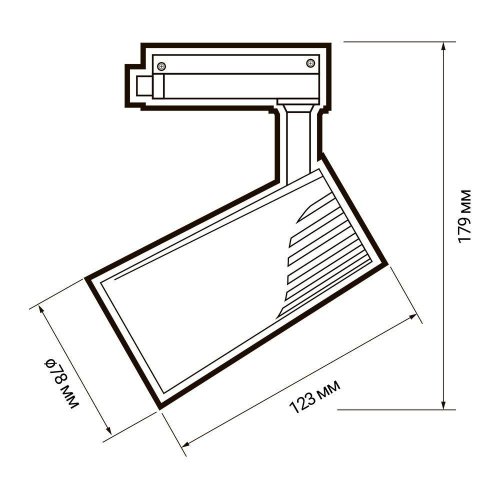 Трековый светодиодный светильник Jazzway PTR 1725 5026124