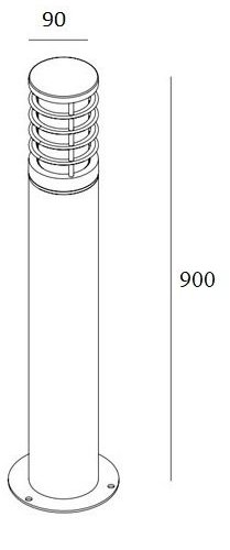 Наземный светильник 61833-900 R