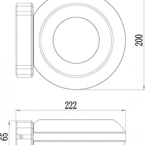 Накладной светильник Deko-Light Muscae 731081