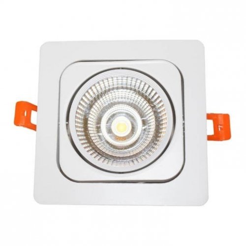 Встраиваемый светодиодный светильник Lumina Deco Fostis LDC 8064-SS-7WCOB-L98*W98 WT