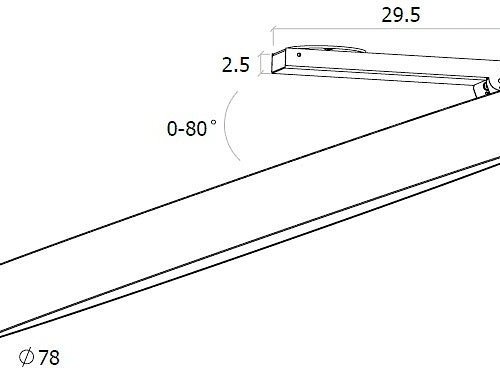 Потолочный светильник DesignLed UF UF034-80-WH-NW