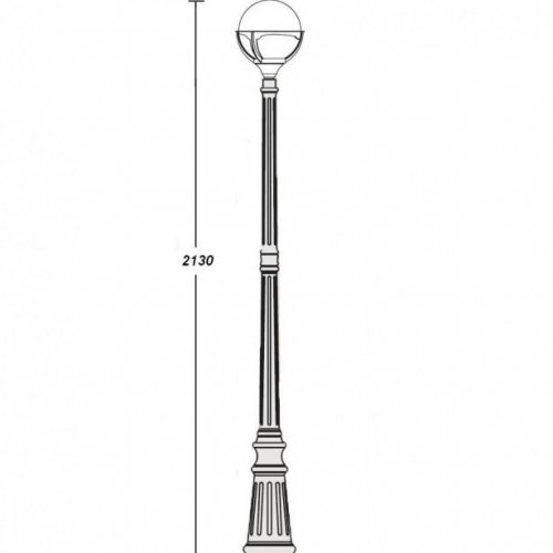 Наземный фонарь Oasis Light 88109 Bl