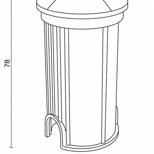 Ландшафтный светодиодный светильник Maytoni Flash O044DL-L1S3K