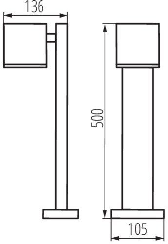 Светильник ландшафтный Kanlux GORI 50 29002