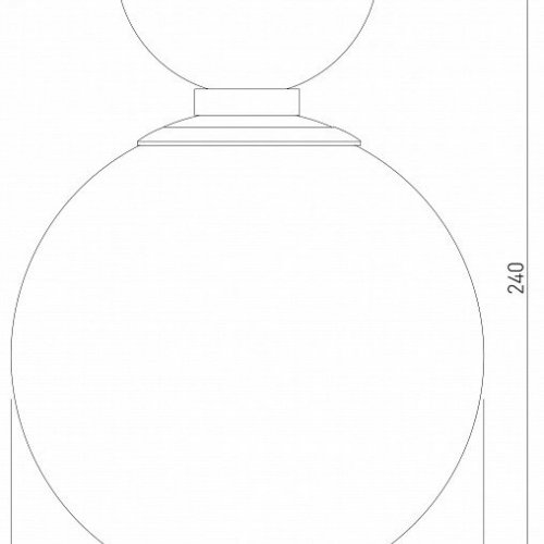 Накладной светильник Eurosvet Bubble a062585