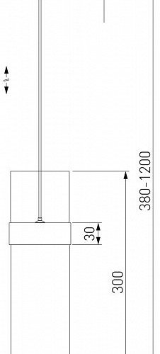 Подвесной светильник Eurosvet Lumen 50244/1 LED хром/дымчатый