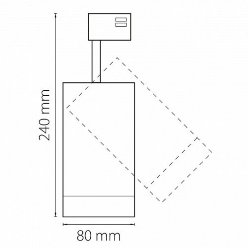 Трековый светодиодный светильник Lightstar Canno Led 303594