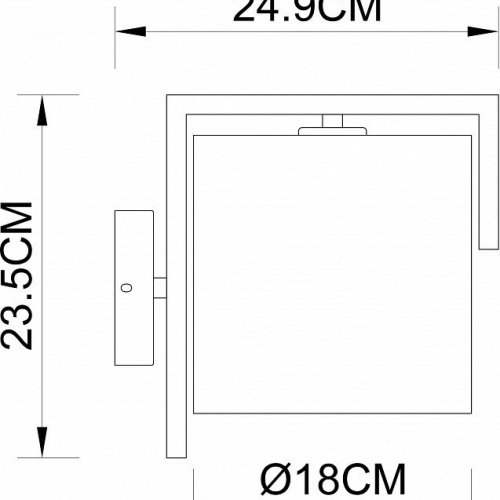 Бра Aperol A5031AP-1PB