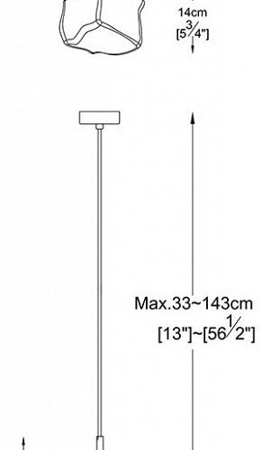 Подвесной светильник Zumaline Rock P0488-01F-F4FZ