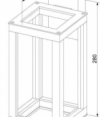 Светильник на штанге Elektrostandard Frame a051855