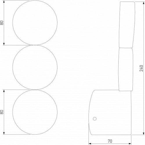 Накладной светильник Elektrostandard Brioni a064595