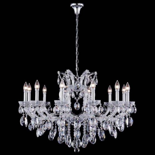 Подвесная люстра Crystal Lux Hollywood SP12 Chrome