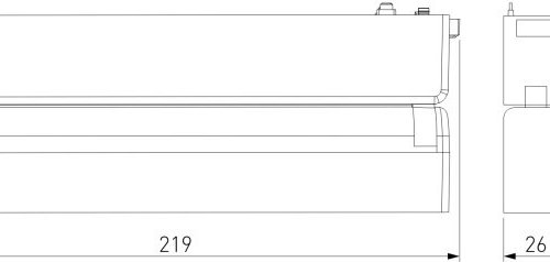 Трековый светильник Flat Magnetic 85091/01