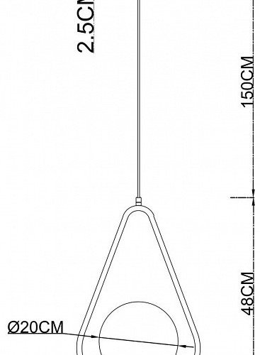 Подвесной светильник Arte Lamp Matisse A7765SP-1AB