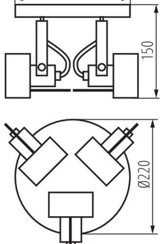 Спот Kanlux SONDA II EL-3O W 34927