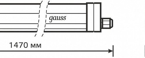 Линейный светодиодный светильник Gauss 843425345