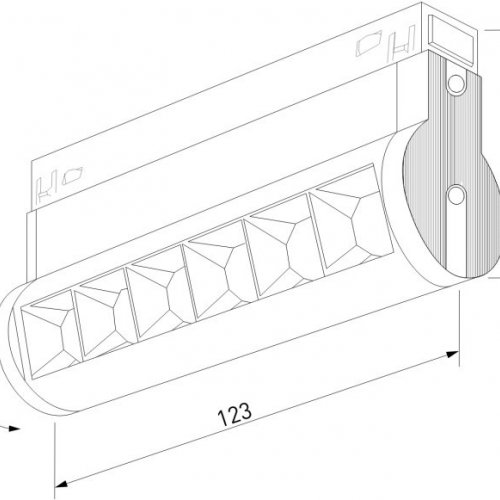 Трековый светильник Slim Magnetic 85048/01