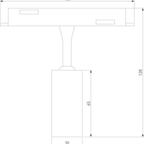 Трековый светильник Slim Magnetic 85071/01