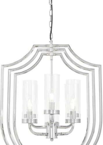 Подвесная люстра Lumina Deco Trulia LDP 8006-6 CHR