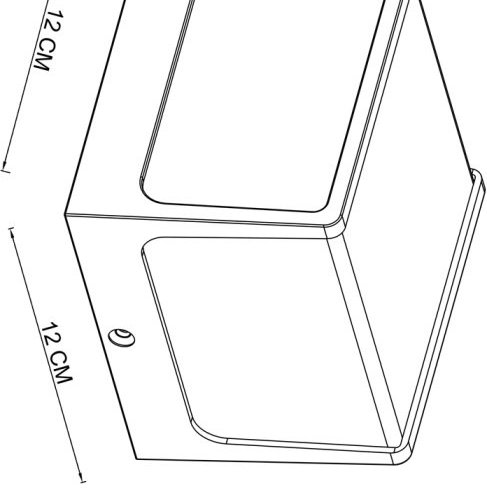 Настенный светильник уличный Arte Lamp Lancia A6418AL-1BK