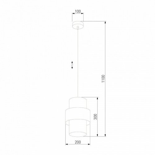 Подвесной светильник TK Lighting 849 Calisto