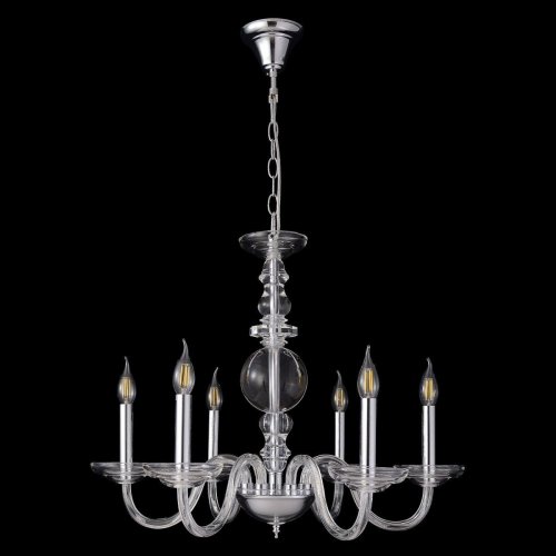 Подвесная люстра Crystal Lux ARABESQUE SP6 CHROME