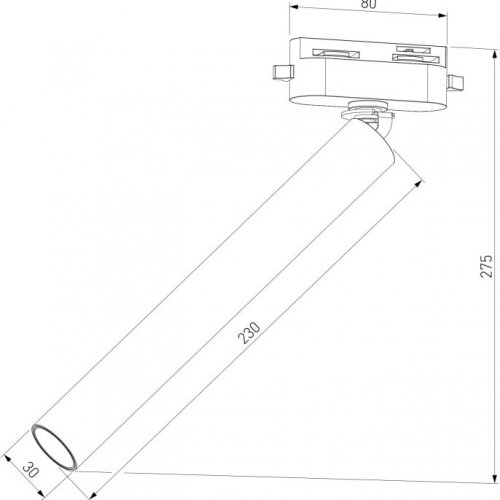 Трековый светильник Pika 85111/01