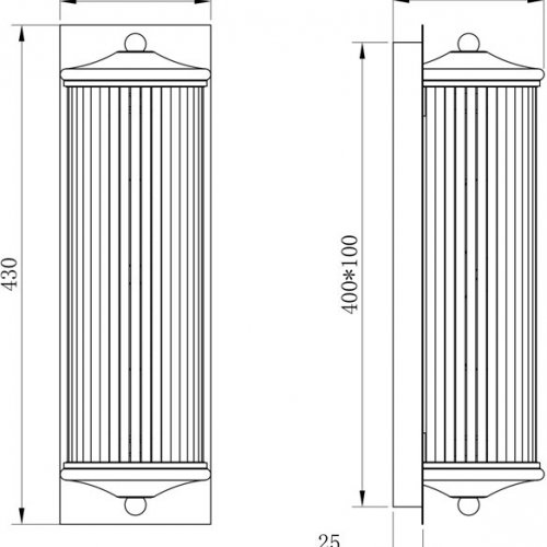 Бра K2KG0604W-1