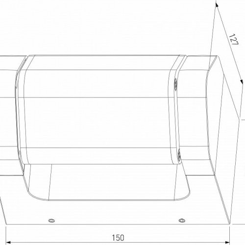 Накладной светильник Elektrostandard DORS a062882