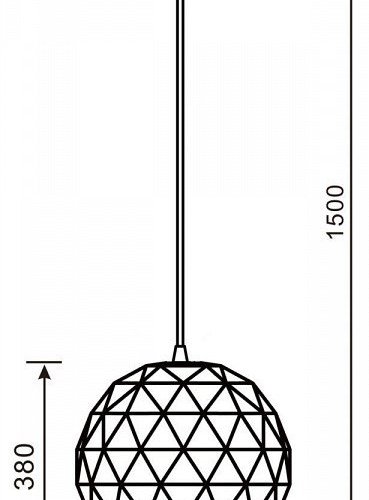 Подвесной светильник Deko-Light Asterope round 400 342133