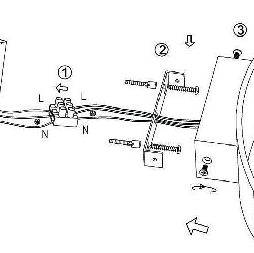 Настенный светильник DesignLed OLE GW-A715-5-WH-WW