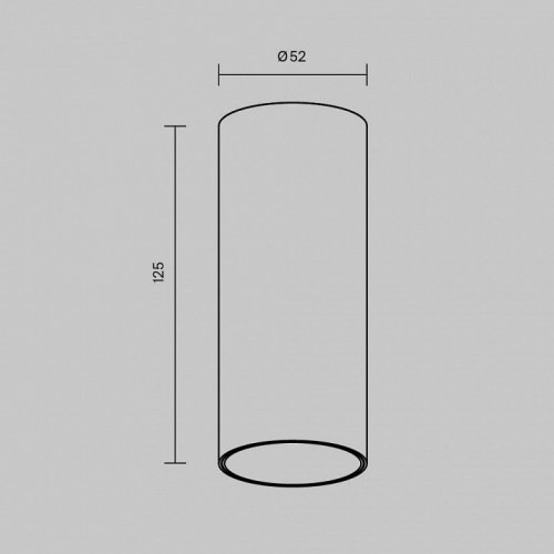 Точечный светильник Focus Led C056CL-L12W4K-W-BS