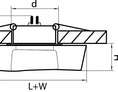 Точечный встраиваемый светильник Lightstar Flutto 006430