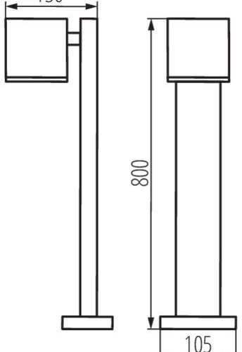 Светильник ландшафтный Kanlux GORI 80 29003