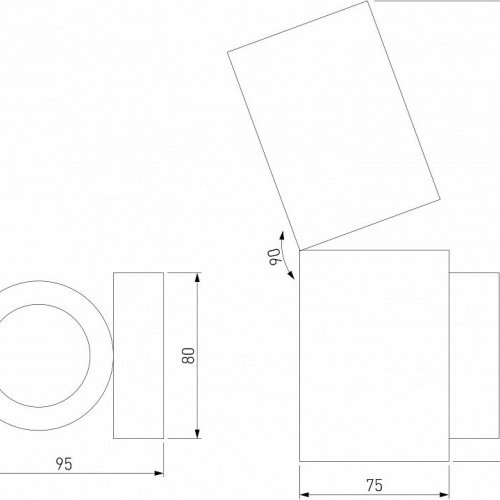 Бра Elektrostandard Deep a062927