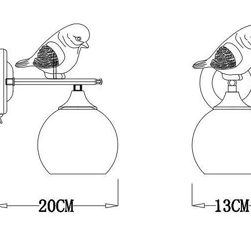 Бра Arte Lamp Gemelli A2150AP-1WG