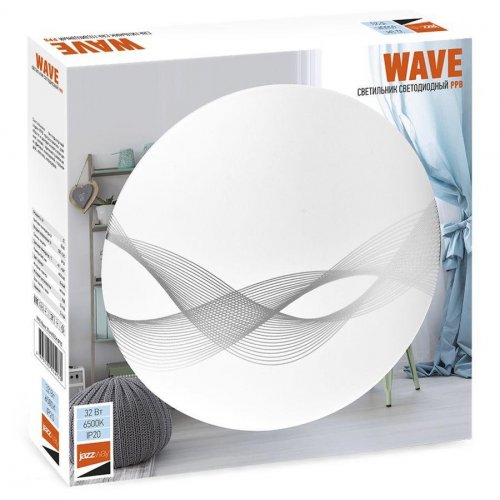 Настенно-потолочный светодиодный светильник Jazzway PPB Wave 5024960