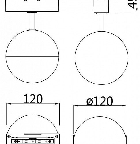 Трековый светильник Maytoni Kiat TR017-2-10W3K-W