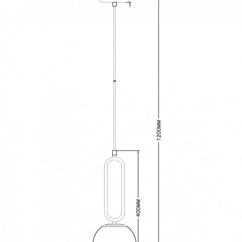 Подвесной светильник Pierre MR2234-1P