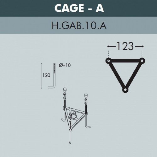 Уличный светильник Fumagalli Aloe R/Rut E26.163.000.WYF1R