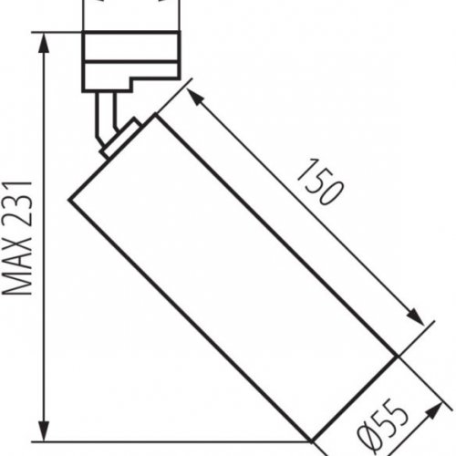 Трековый светильник Kanlux ATL2 GU10-W 33138