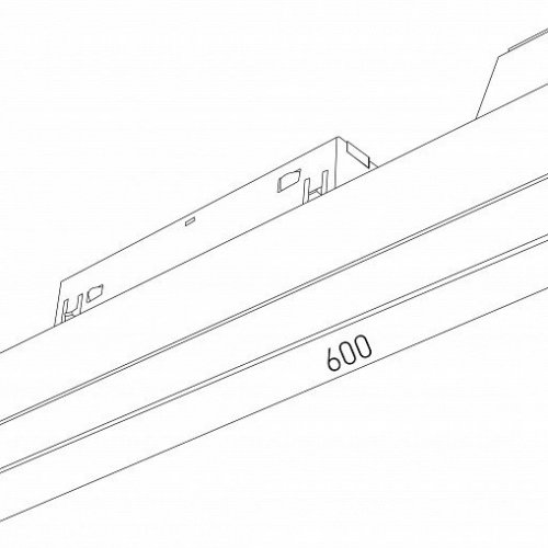 Встраиваемый светильник Elektrostandard Slim Magnetic a063540